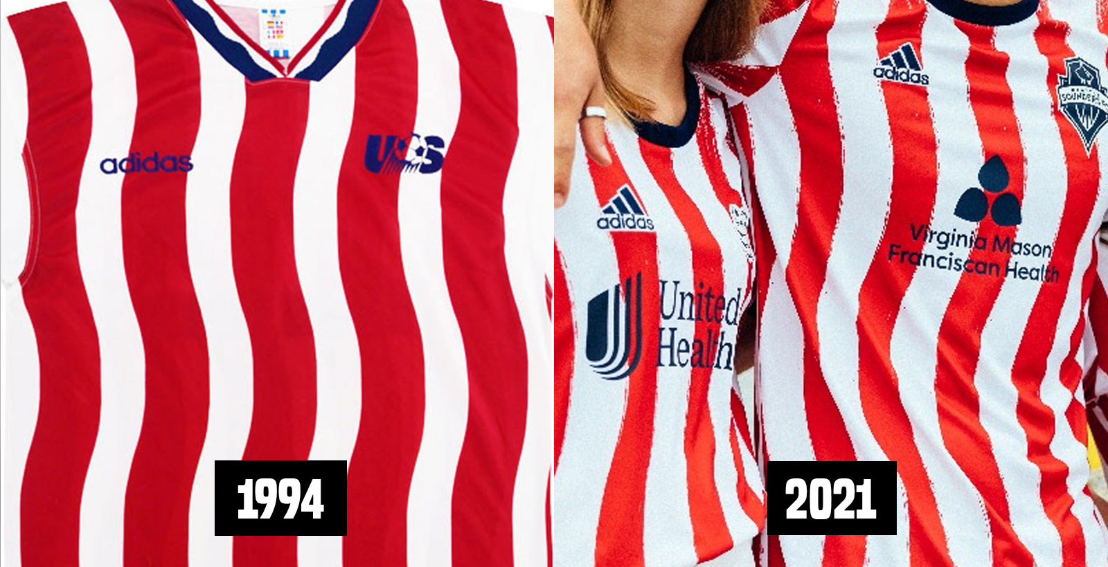 USA 94 World Cup Inspired Adidas MLS 2021 Americana Pre Match